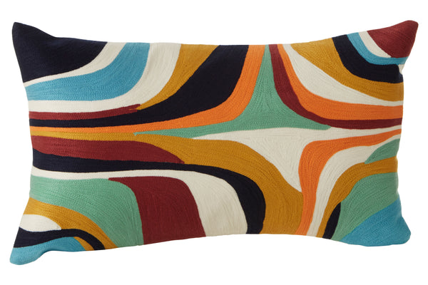 Bosie Ozella Abstract Geometric Cushion