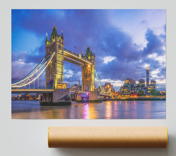 London Bridge At Night