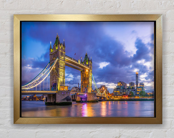 London Bridge at night