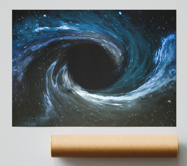 Vortex In Space Black Hole