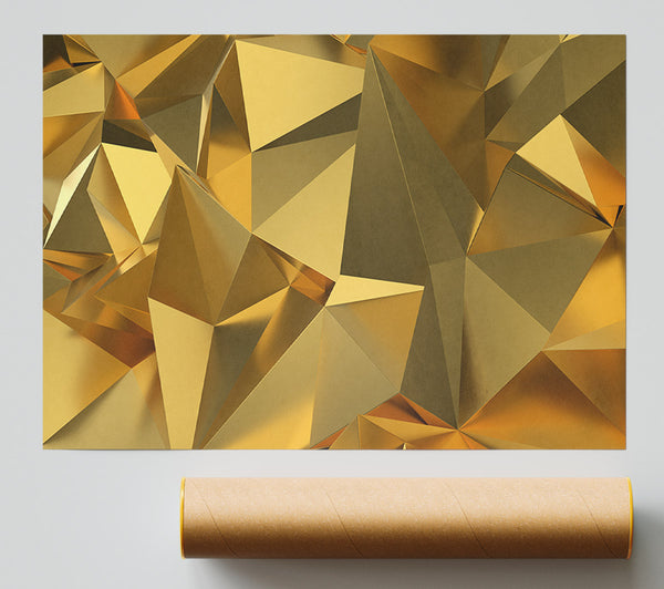 Gold Triangles Closeup