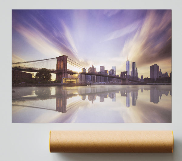 Dreamy Nyc View Bridge