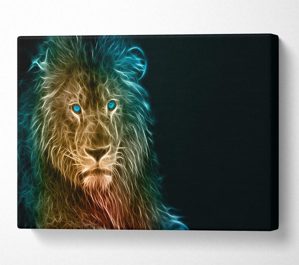 Light infused lion