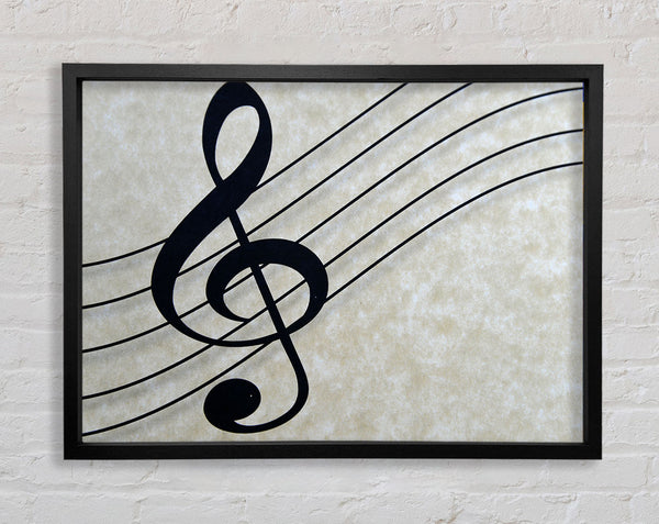 treble clef note