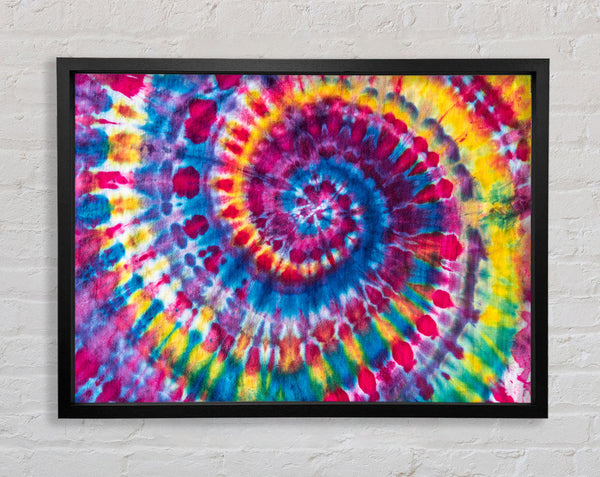 Spiral tie dye