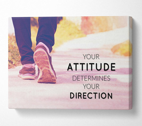 Your Attitude determines your direction