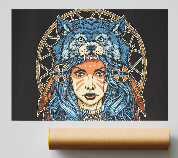 Wolf Head Woman