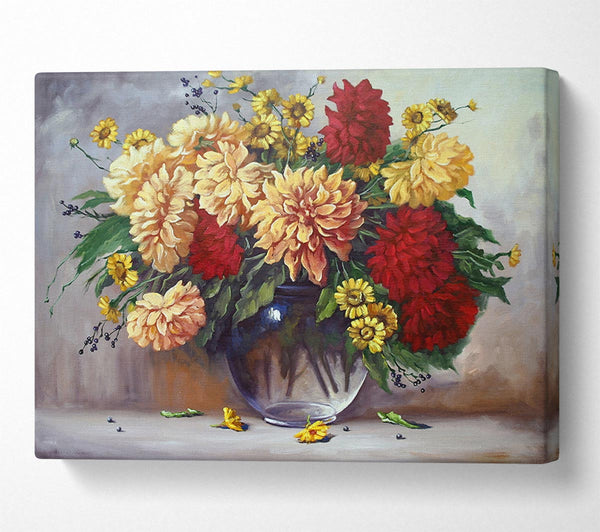 Vase Of Flowers Painting