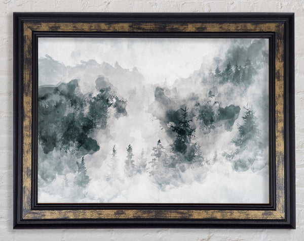 Watercolour Grey Forest