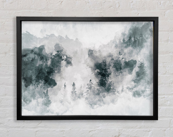 Watercolour Grey Forest