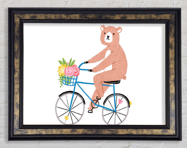 Bear Riding A Bike