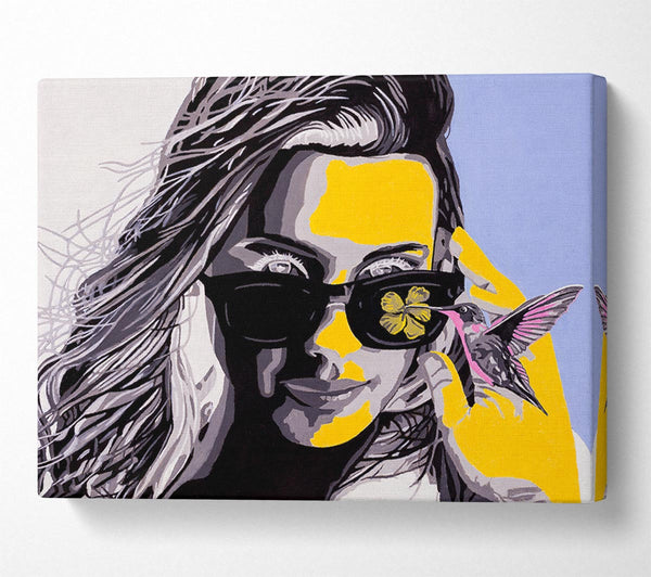 Woman Sunglasses Popart