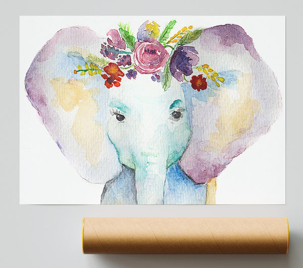 Floral Elephant