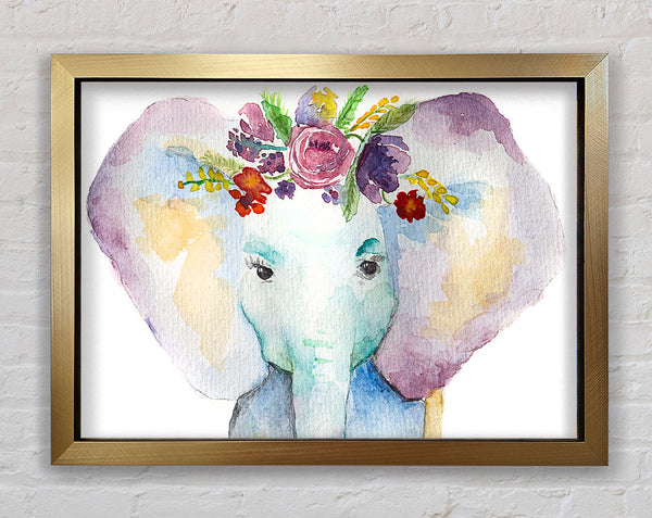 Floral Elephant