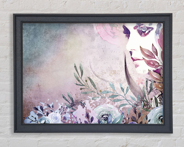 Floral Watercolour Woman