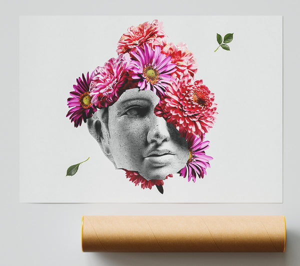 Floral Greek Face