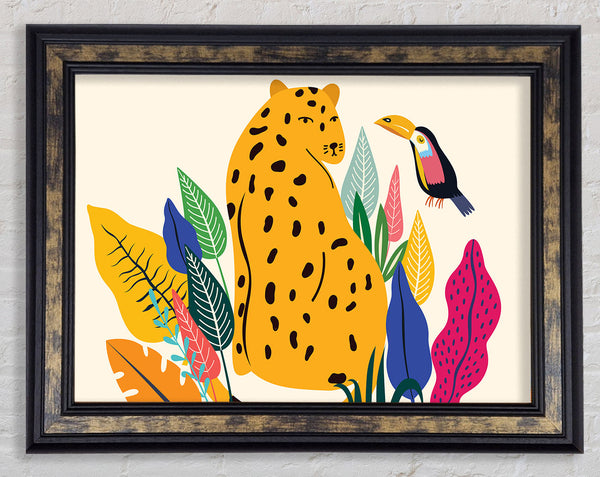 Mid Century Leopard