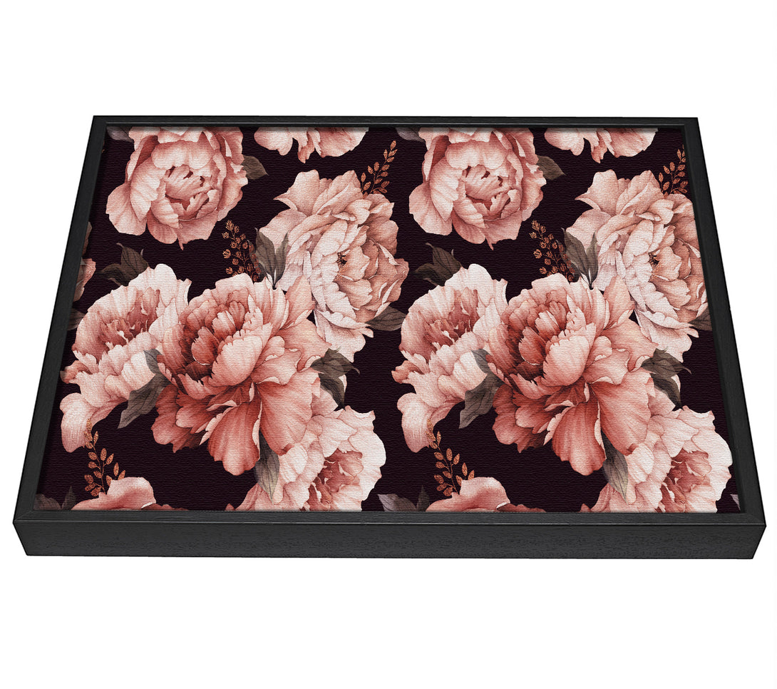 A picture of a Pink Carnation Beauty framed canvas print sold by Wallart-Direct.co.uk