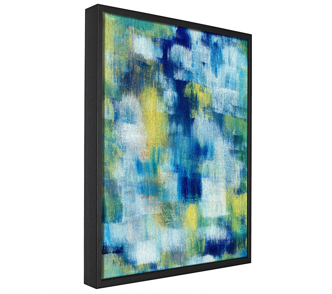 A picture of a Smudges Of Colour framed canvas print sold by Wallart-Direct.co.uk