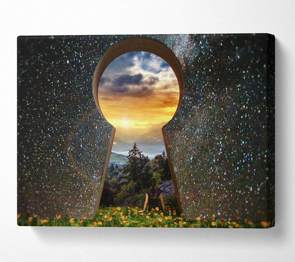 Key Hole Universe