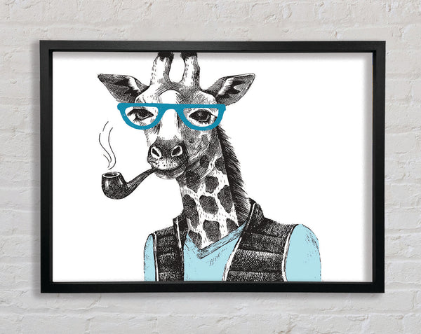 The Giraffe With Glasses