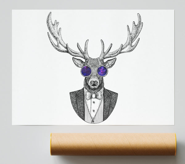 Glasses Deer