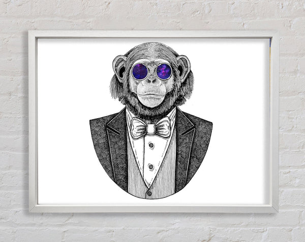 Glasses Chimpanzee