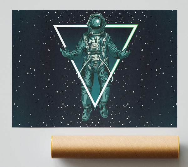 Triangle Space Man