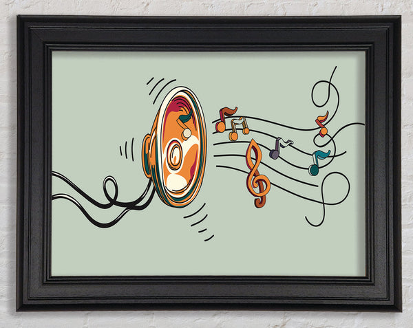 Music Notes Speaker