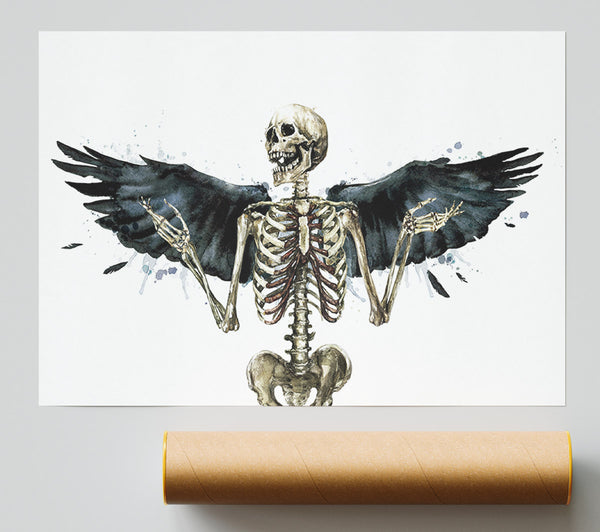 Skeleton Angel Wings