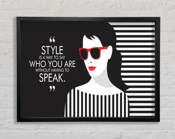 Style Fashion Quote