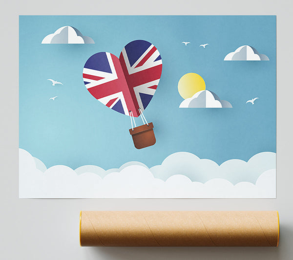 Union Jack Hot Air Balloon