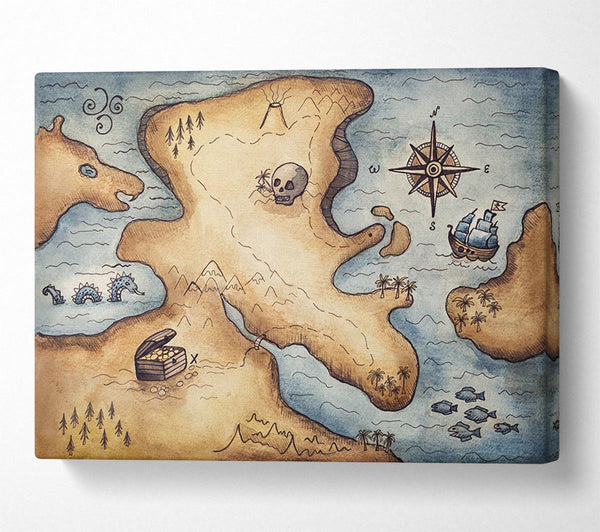 Pirate Treasure Map