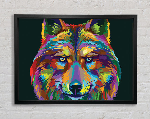 Stunning Wolf Head