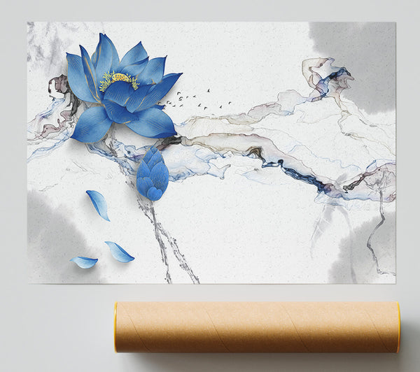 Blue Lotus Flower