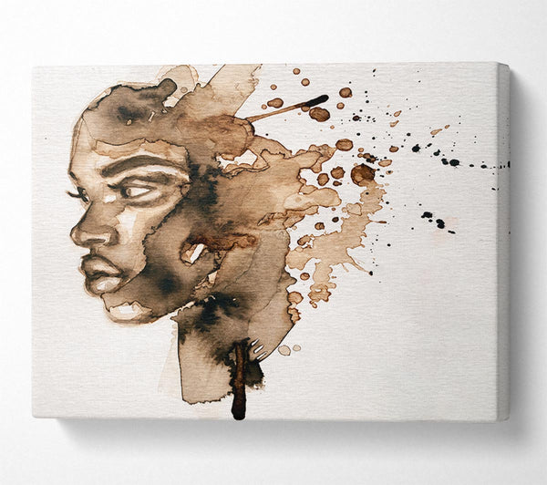 The Splatter Of Ink Portrait