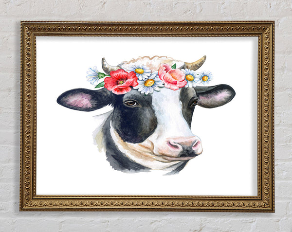 Flower Girl Cow