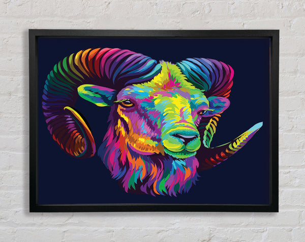 The Horned Goat Vibrant