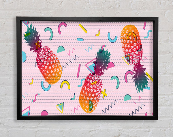 Pineapple Abstract Pattern