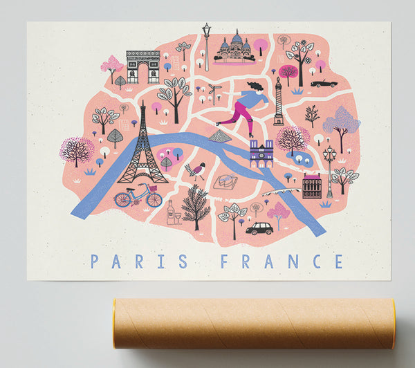 The Little Map Of France