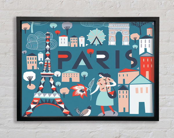 The Little Map Of Paris