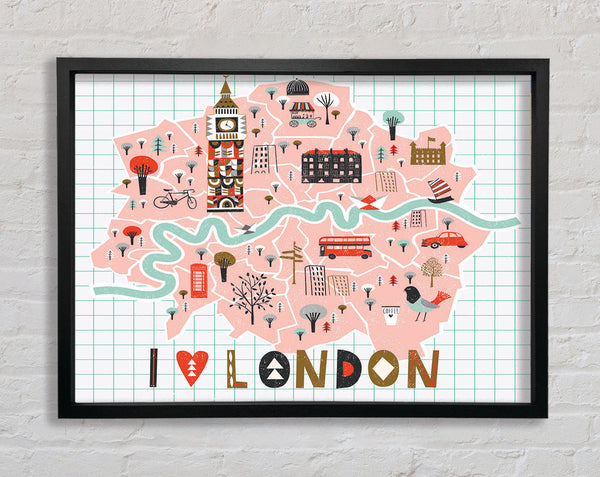 The Little Map Of London 2