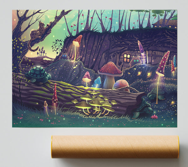 Toadstool Village