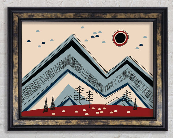 Triangle Mountain Sun Rise