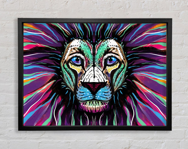 The Lion Rainbow Face