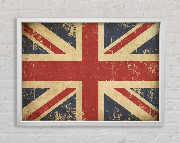 Grunge Union Jack Erosion