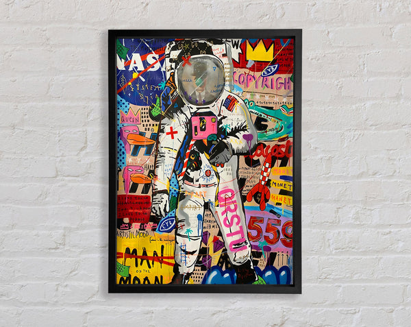 Space Man Graffiti