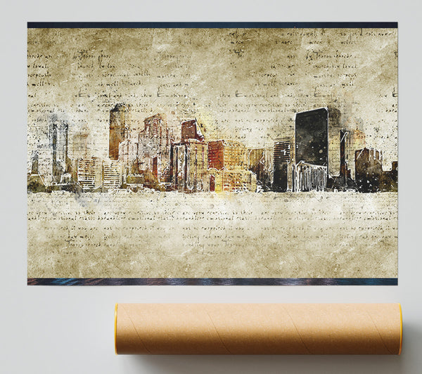 Manuscript City Beige