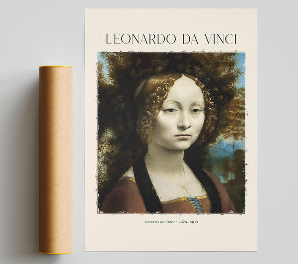 Ginevra De' Benci, 1474-1480 By Leonardo Da Vinci