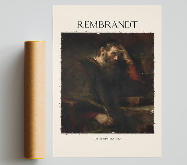 The Apostle Paul, 1657 By Rembrandt